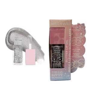 Wet n Wild Hello Kitty Glitter Lip Oil - Diamond Bow Limited Edition
